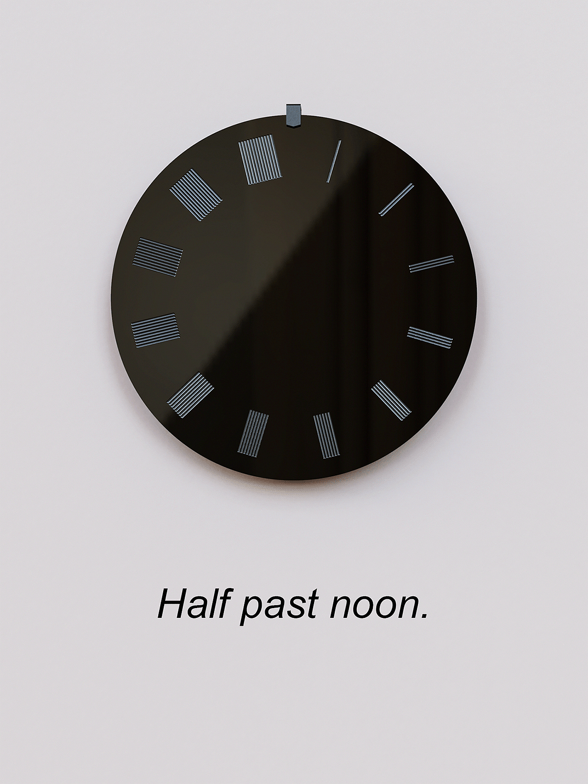 Quartz clock，Modern clocks and watches，No pointer，Extremely simple wind，