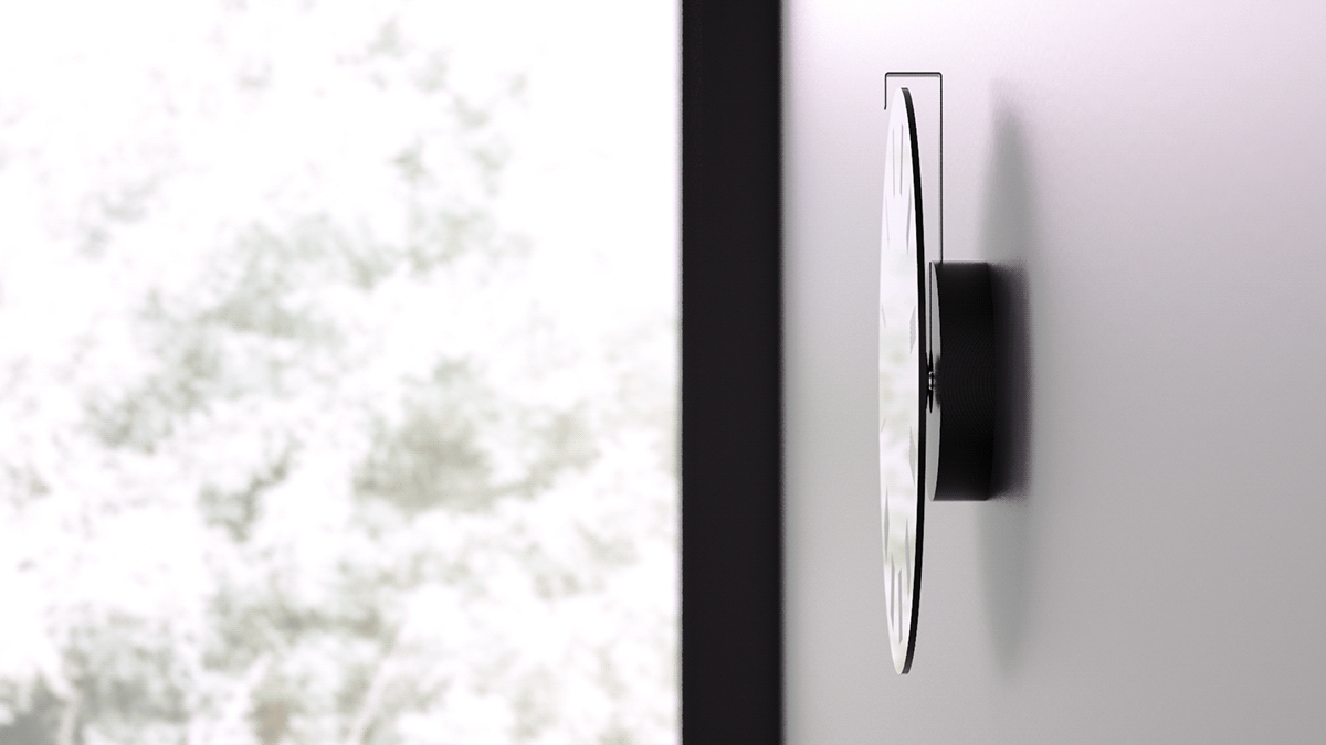 Quartz clock，Modern clocks and watches，No pointer，Extremely simple wind，