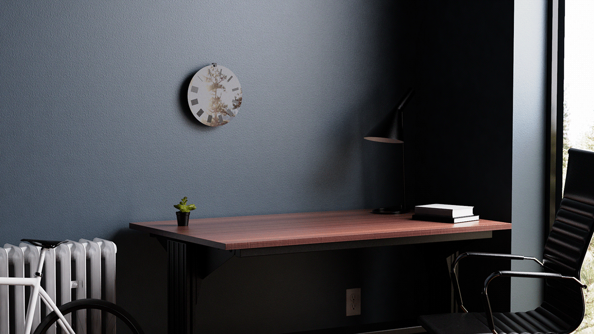 Quartz clock，Modern clocks and watches，No pointer，Extremely simple wind，