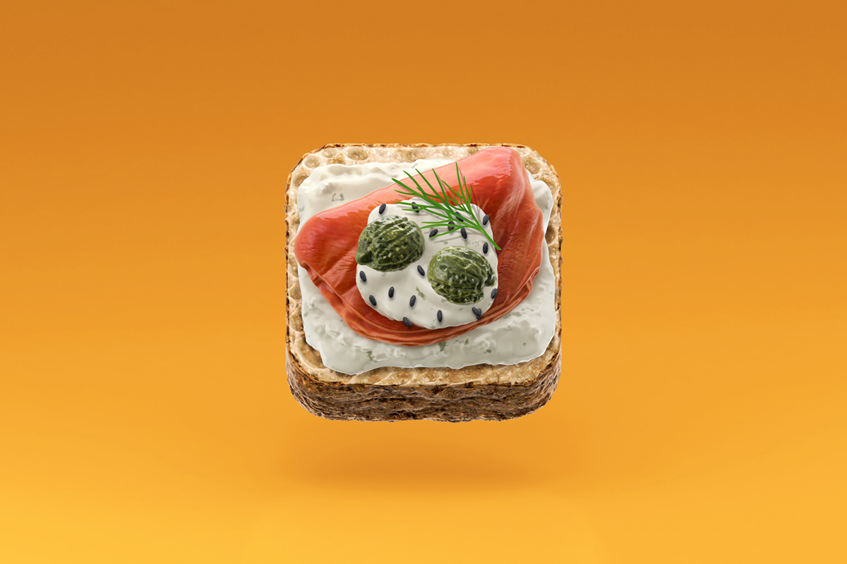 App Icon，foodicon，Design concept，