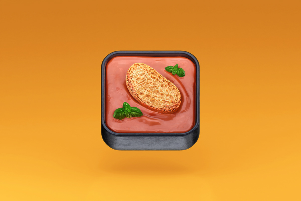 App Icon，foodicon，Design concept，