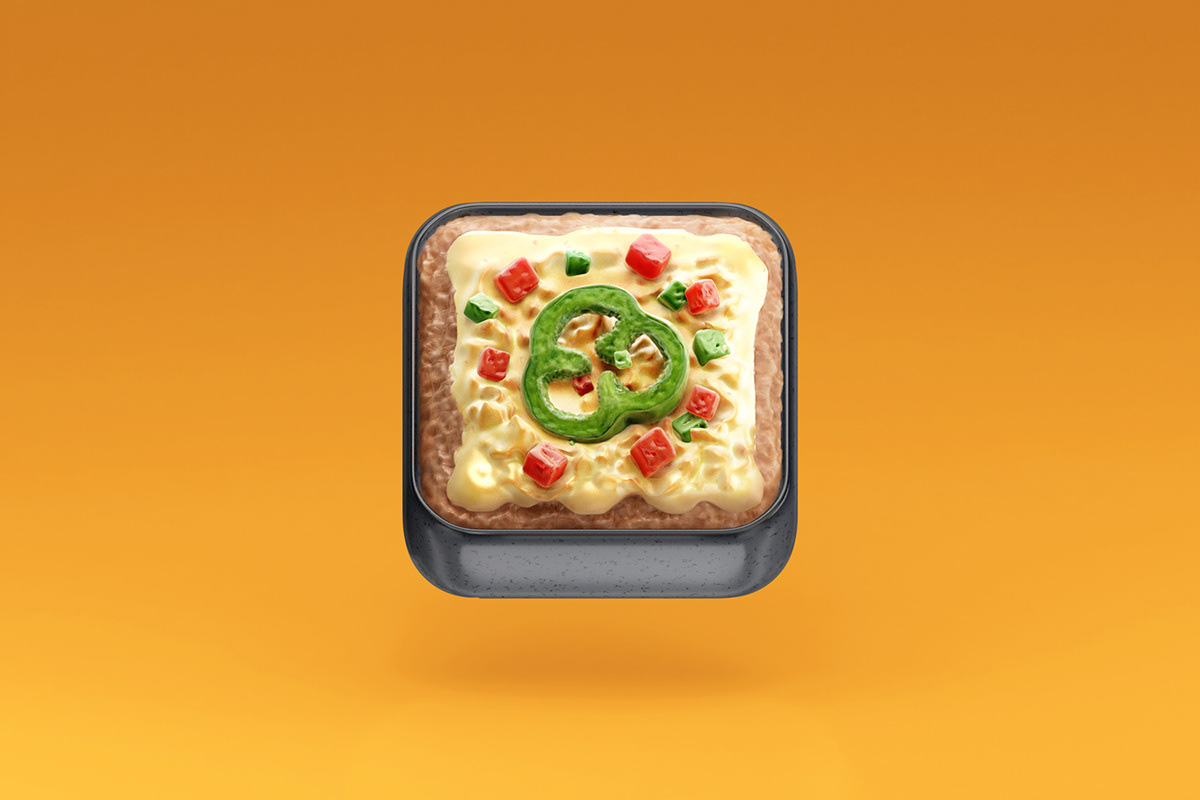 App Icon，foodicon，Design concept，