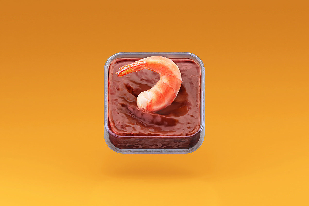 App Icon，foodicon，Design concept，