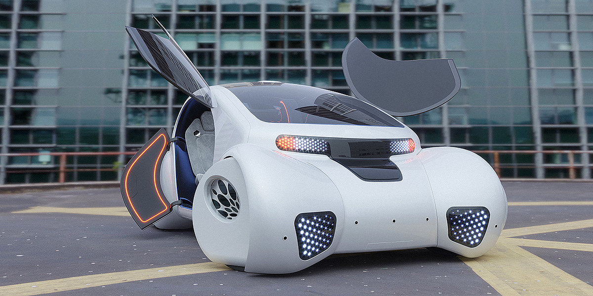 智能汽车，无人驾驶汽车，未来汽车，