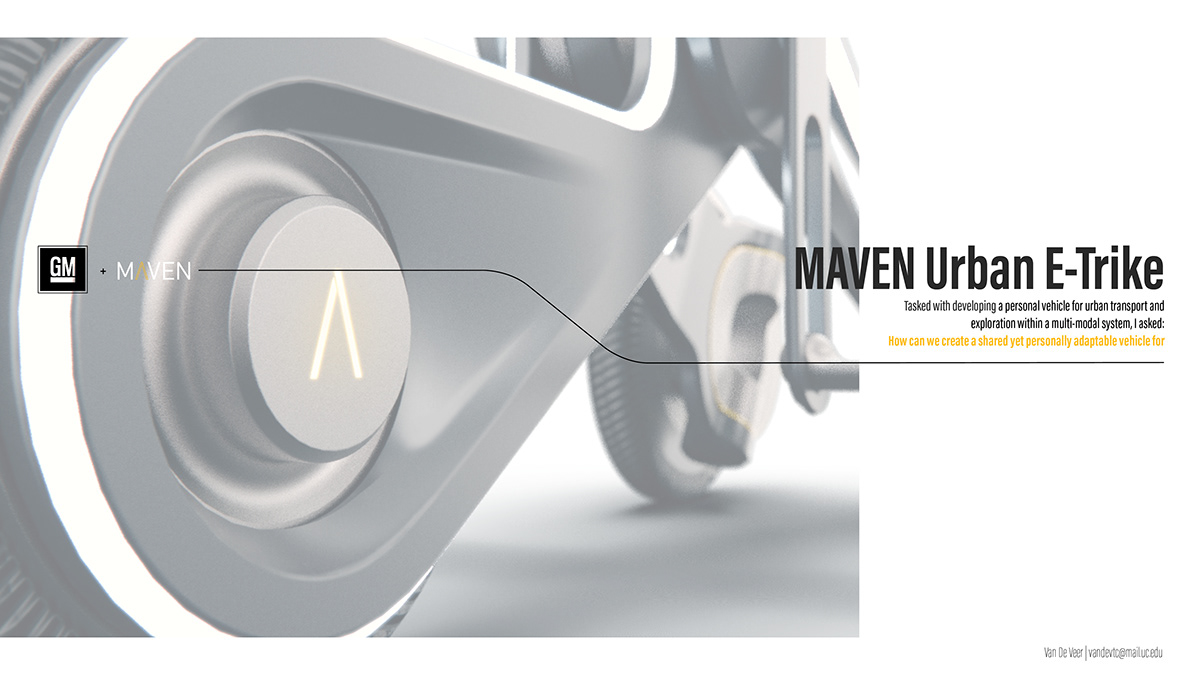 Maven GO，Urban transportation，Electric tricycle，ai，
