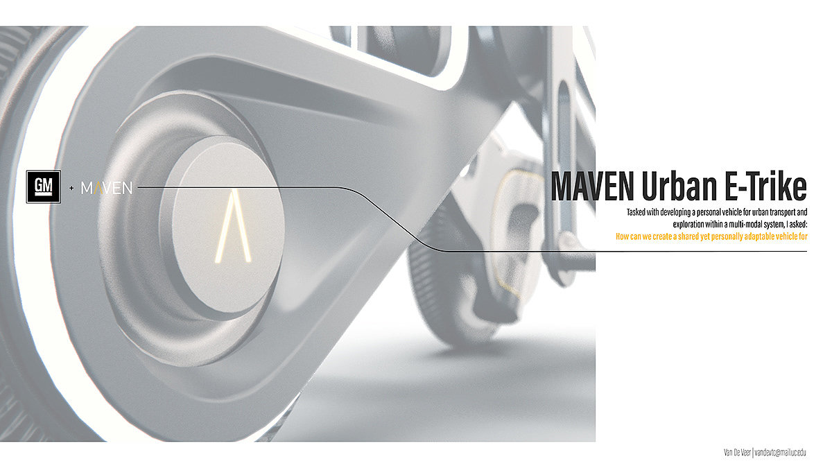 Maven GO，Urban transportation，Electric tricycle，ai，