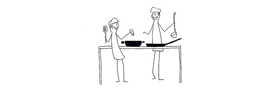 COCOOK，Junk Jung，cooking，black，