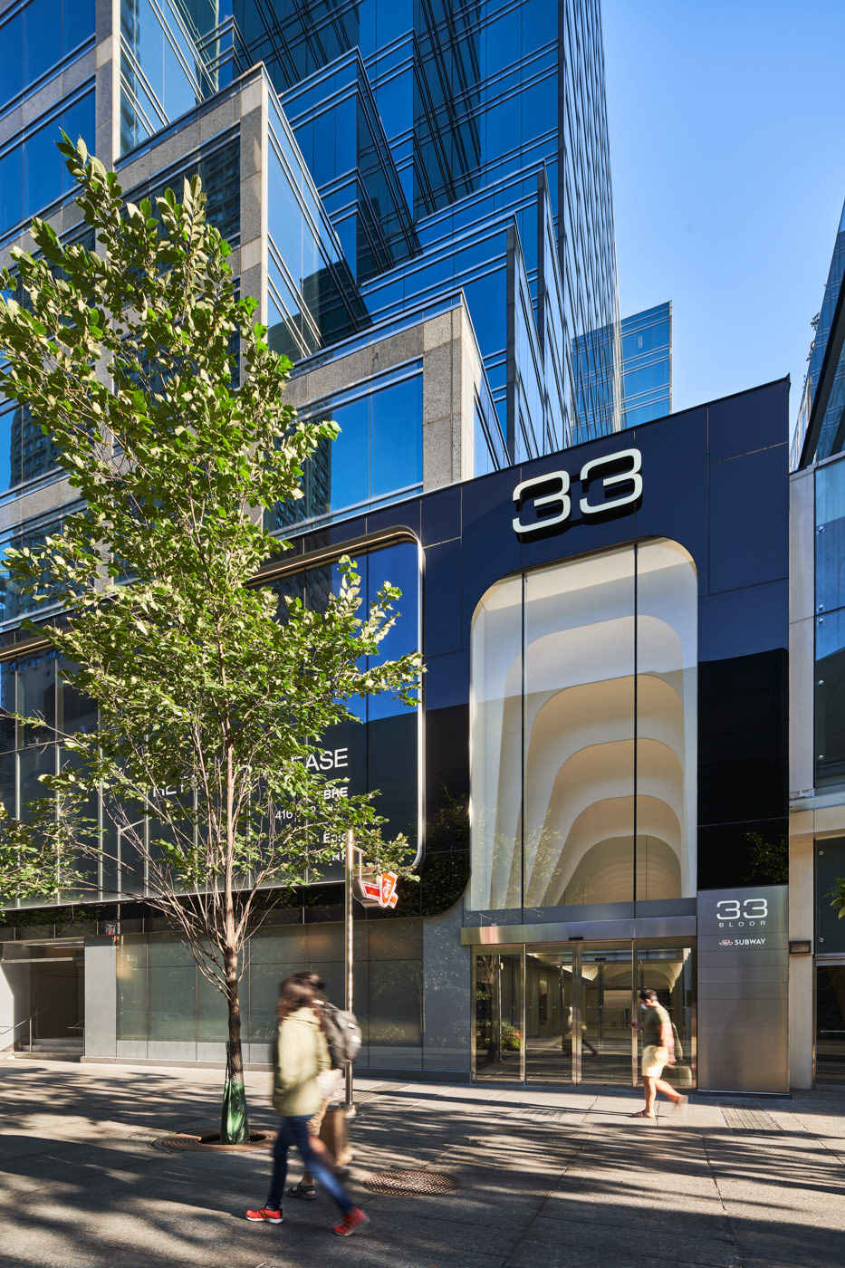 Bloor Street East 33，Architectural design，Exhibition hall design，