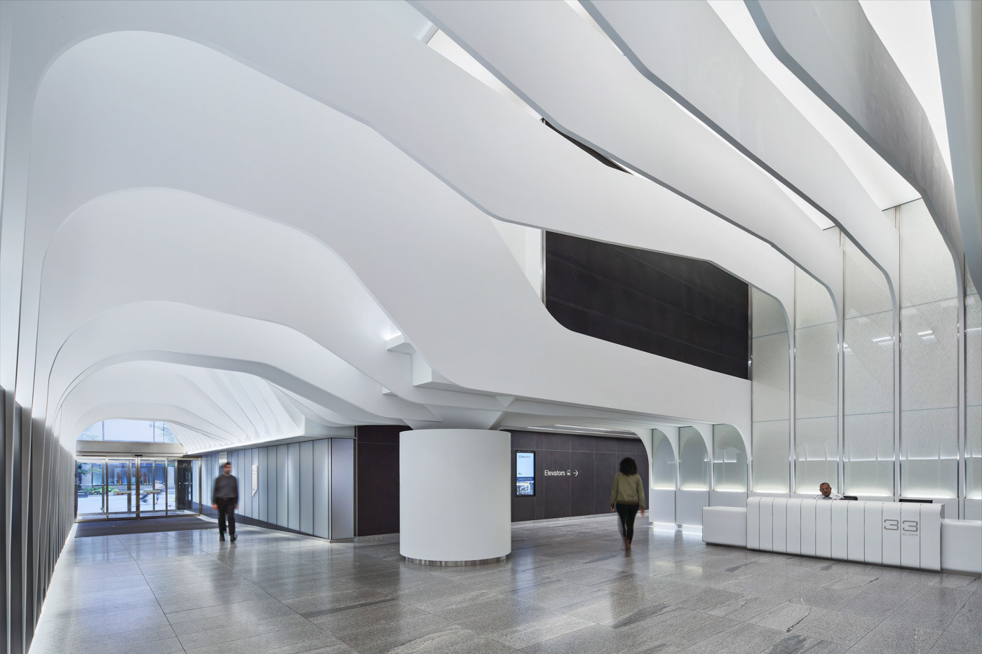 Bloor Street East 33，Architectural design，Exhibition hall design，