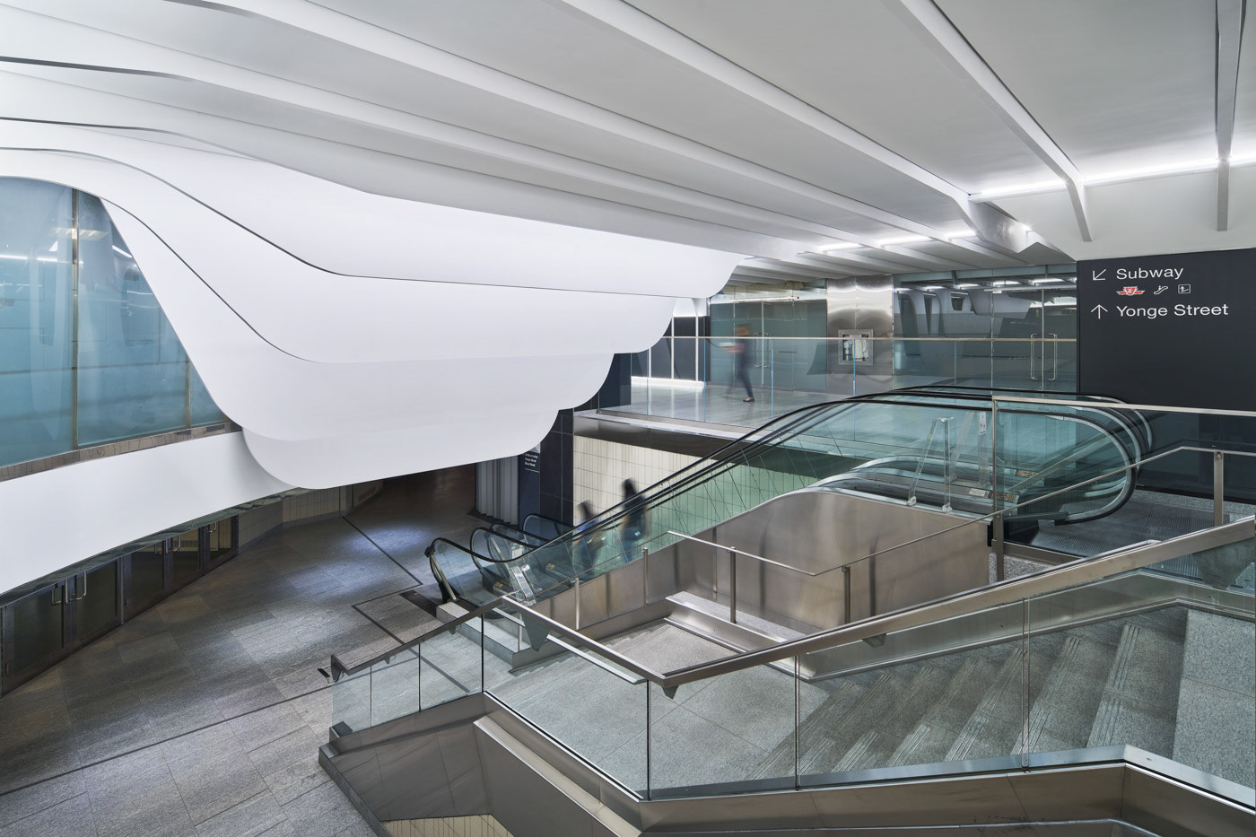 Bloor Street East 33，Architectural design，Exhibition hall design，