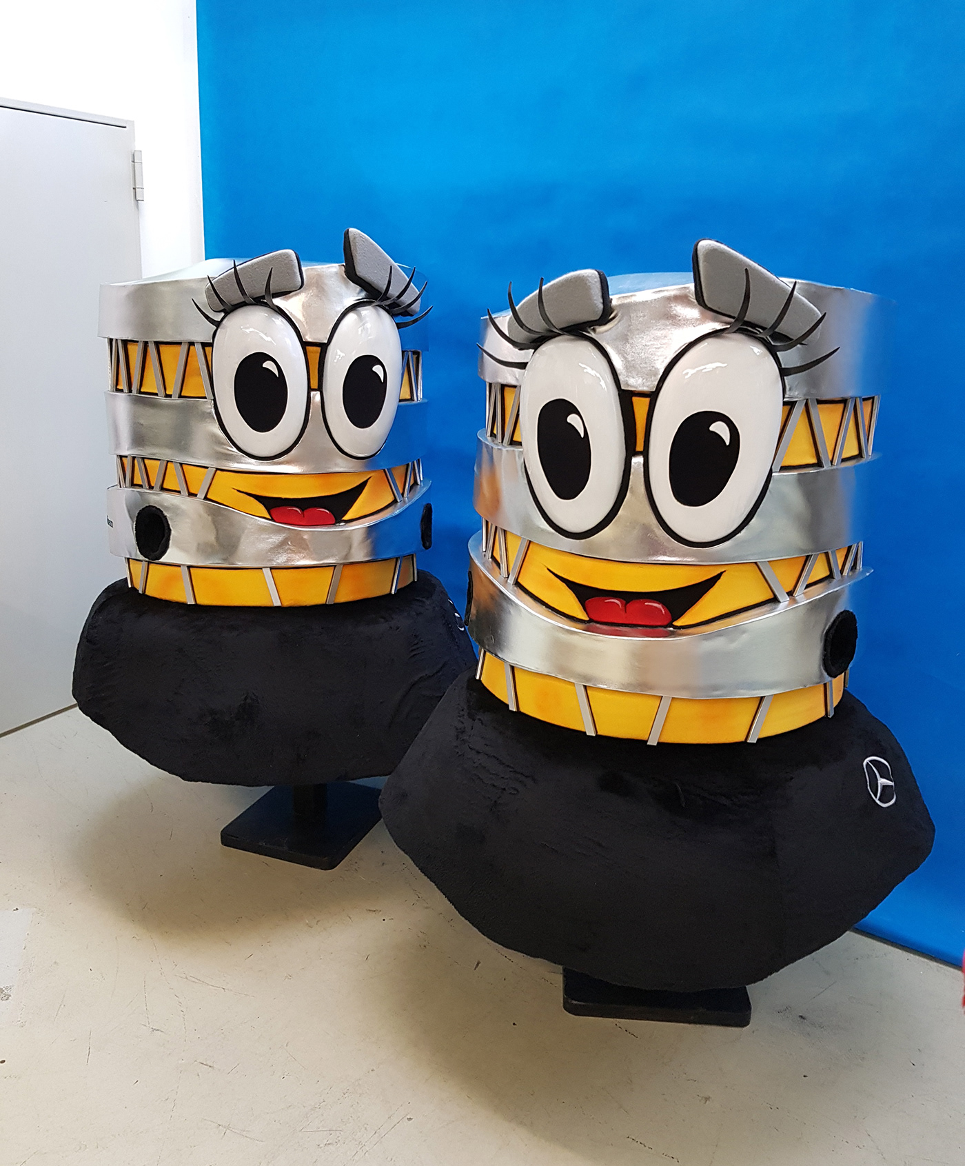 Mercedes Benz，mascot design ，draft，