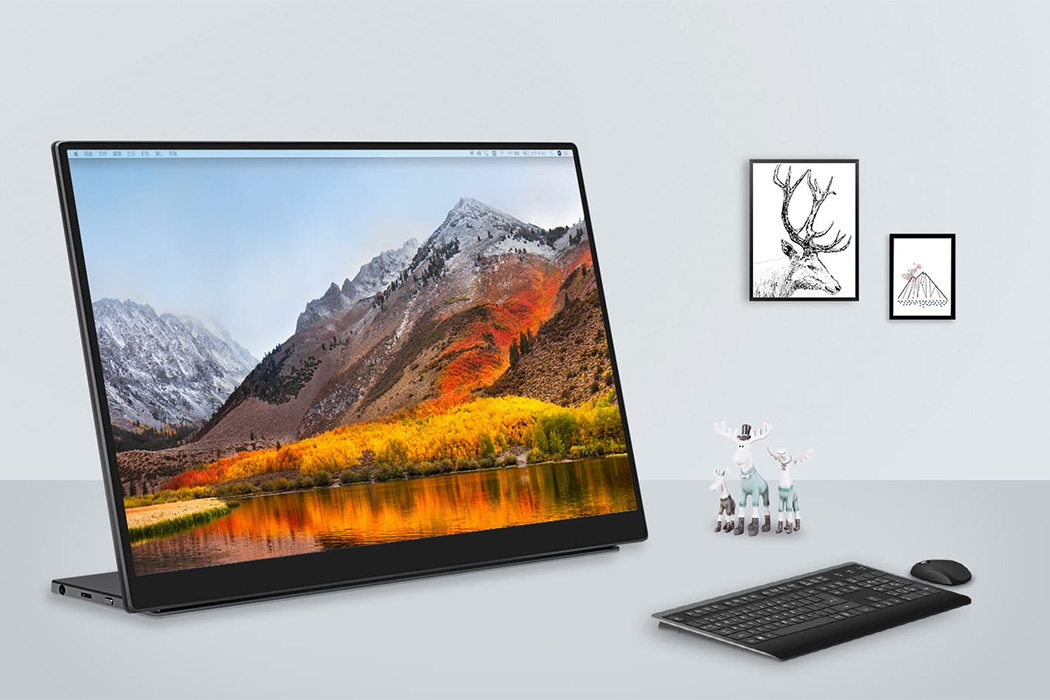 Mako Pro 4K，Hand drawn screen，black，