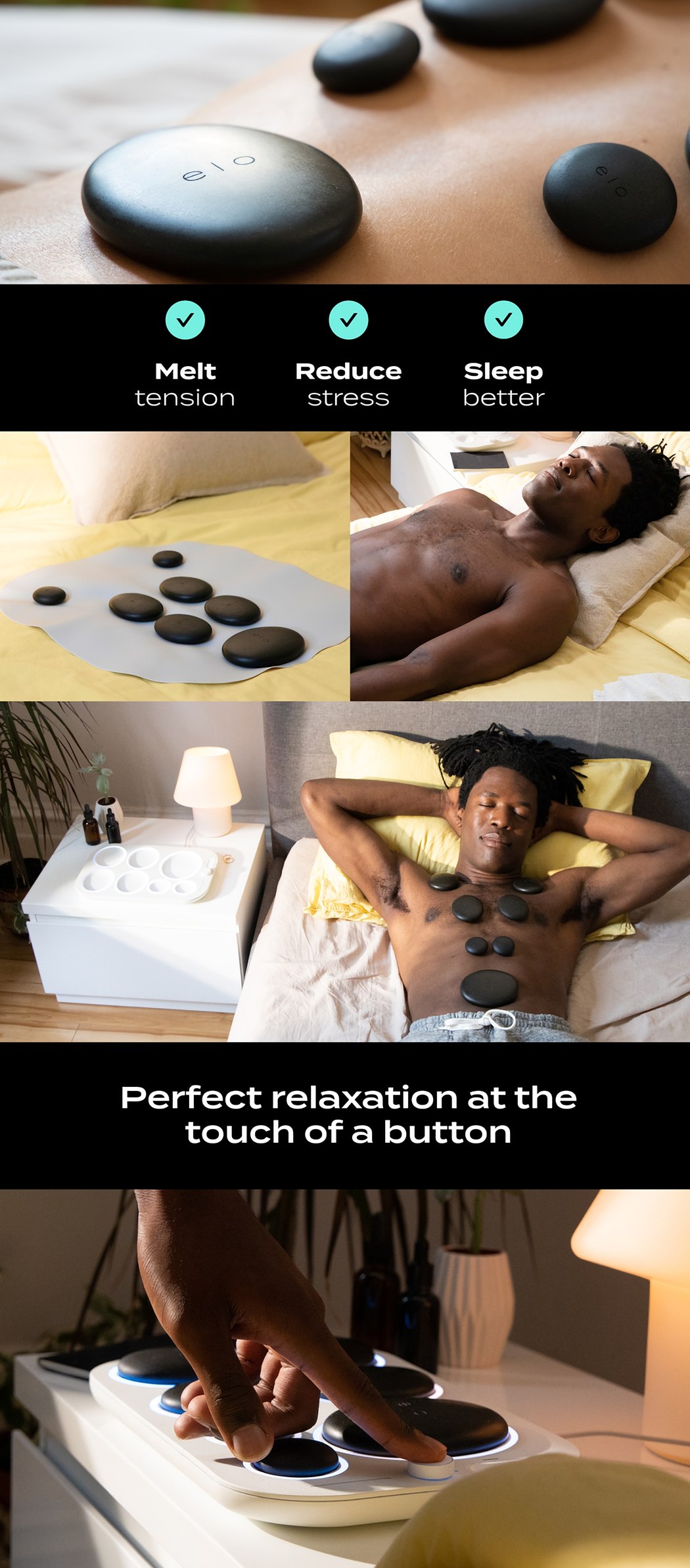 Elo，Massager，black，intelligence，