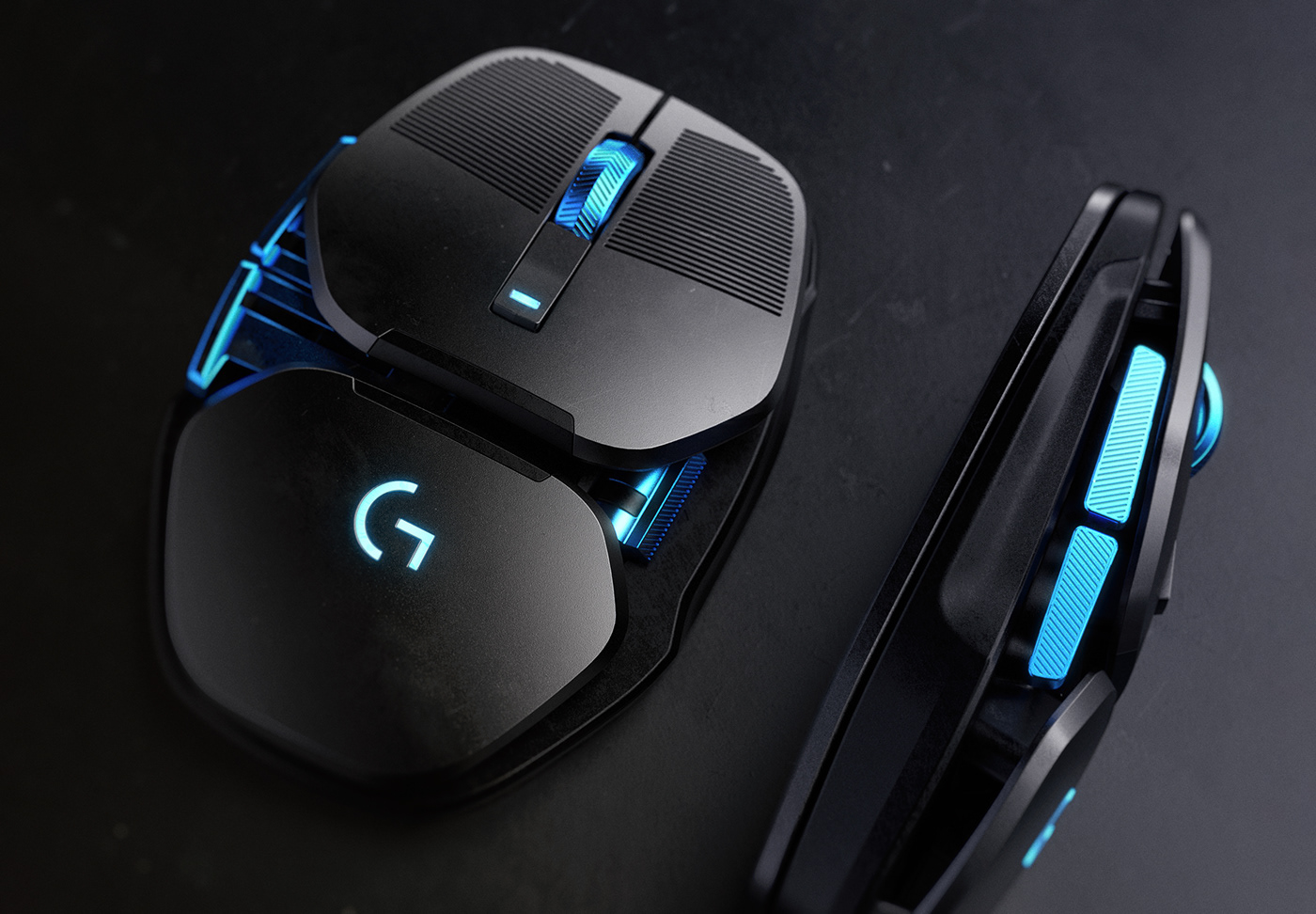 Logitech Salvo，Gaming Mouse，black，