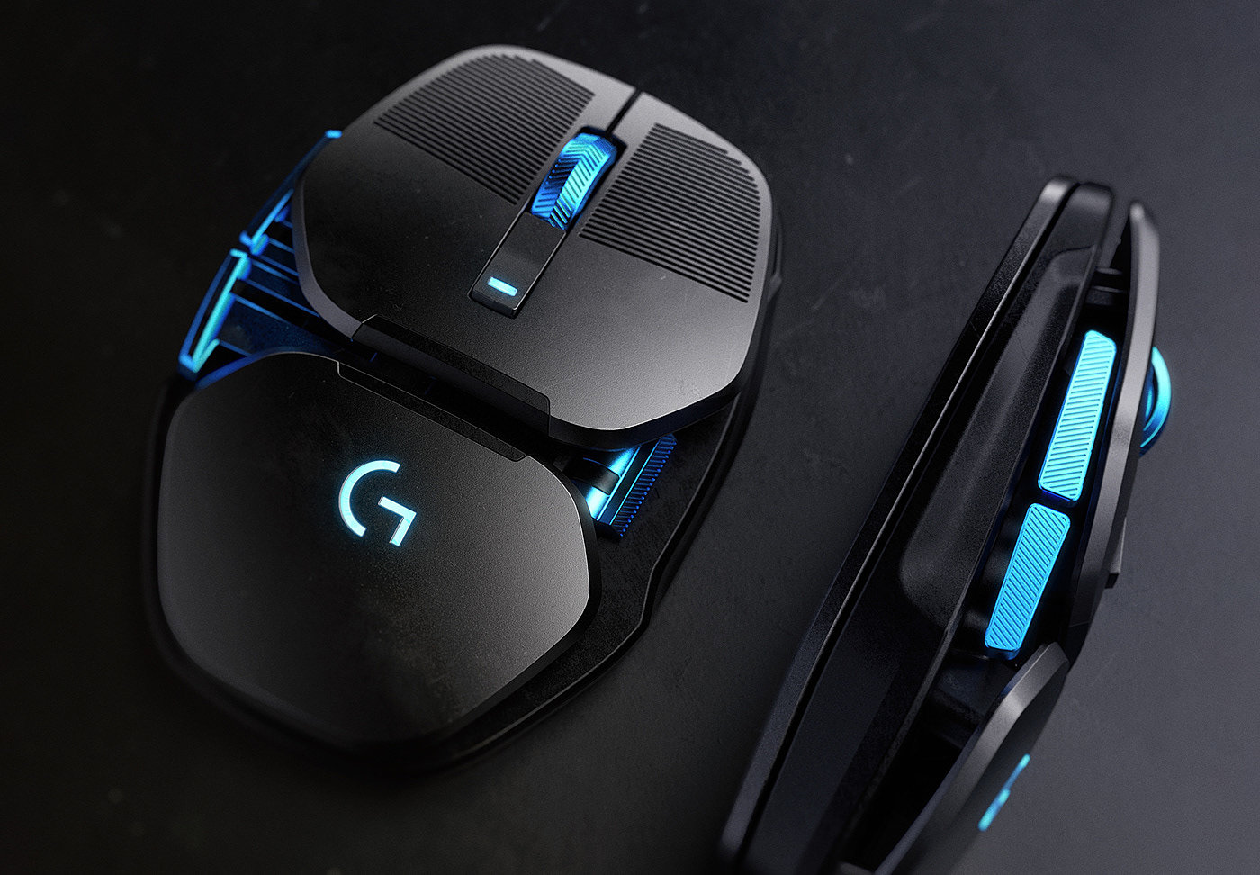 Logitech Salvo，Gaming Mouse，black，