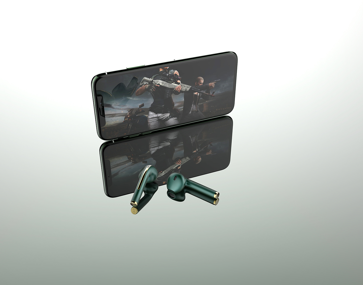 Bluetooth headset，Scene rendering，tws，Headphone rendering，Apple headset，