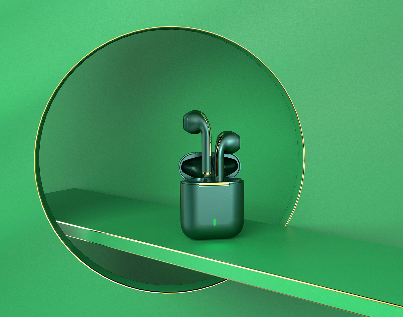 Bluetooth headset，Scene rendering，tws，Headphone rendering，Apple headset，
