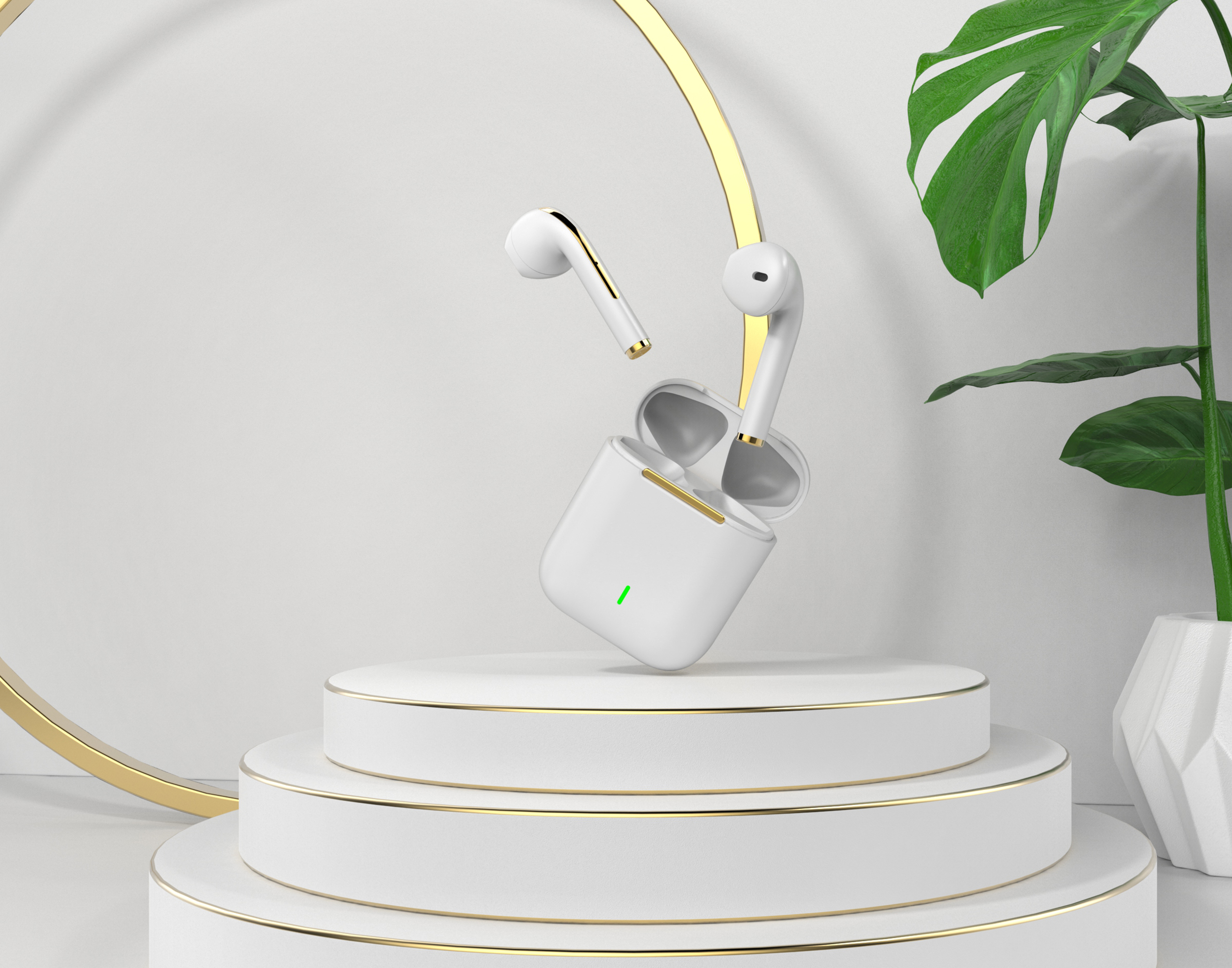 Bluetooth headset，Scene rendering，tws，Headphone rendering，Apple headset，