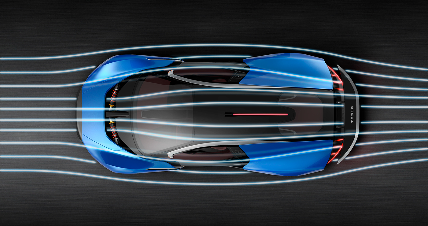 Tesla，racing，Exp model，conceptual design，