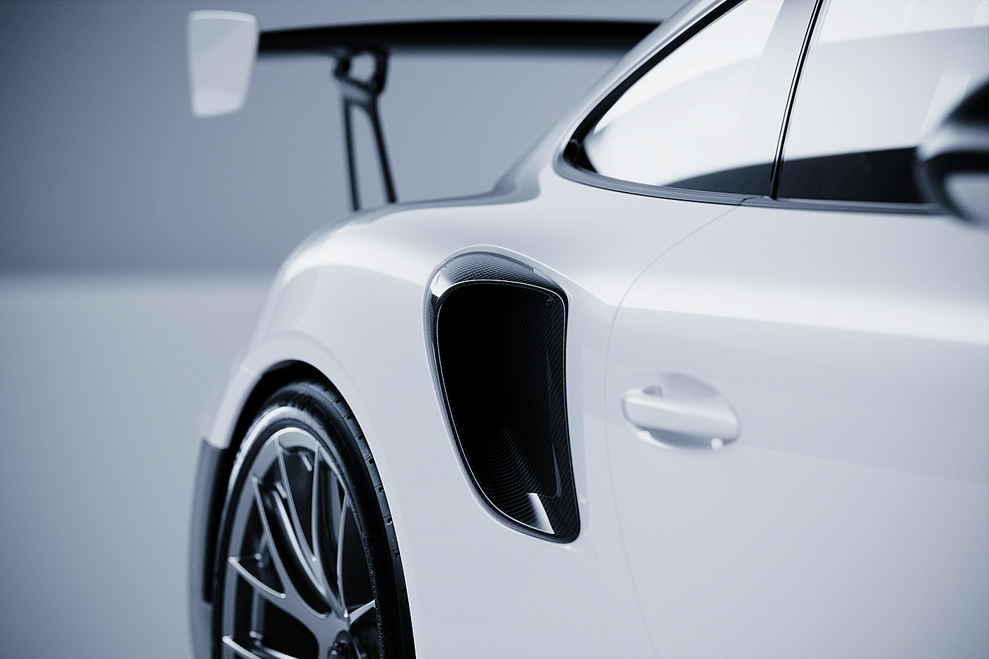 Sports car，Porsche，3dsmax，cgi，