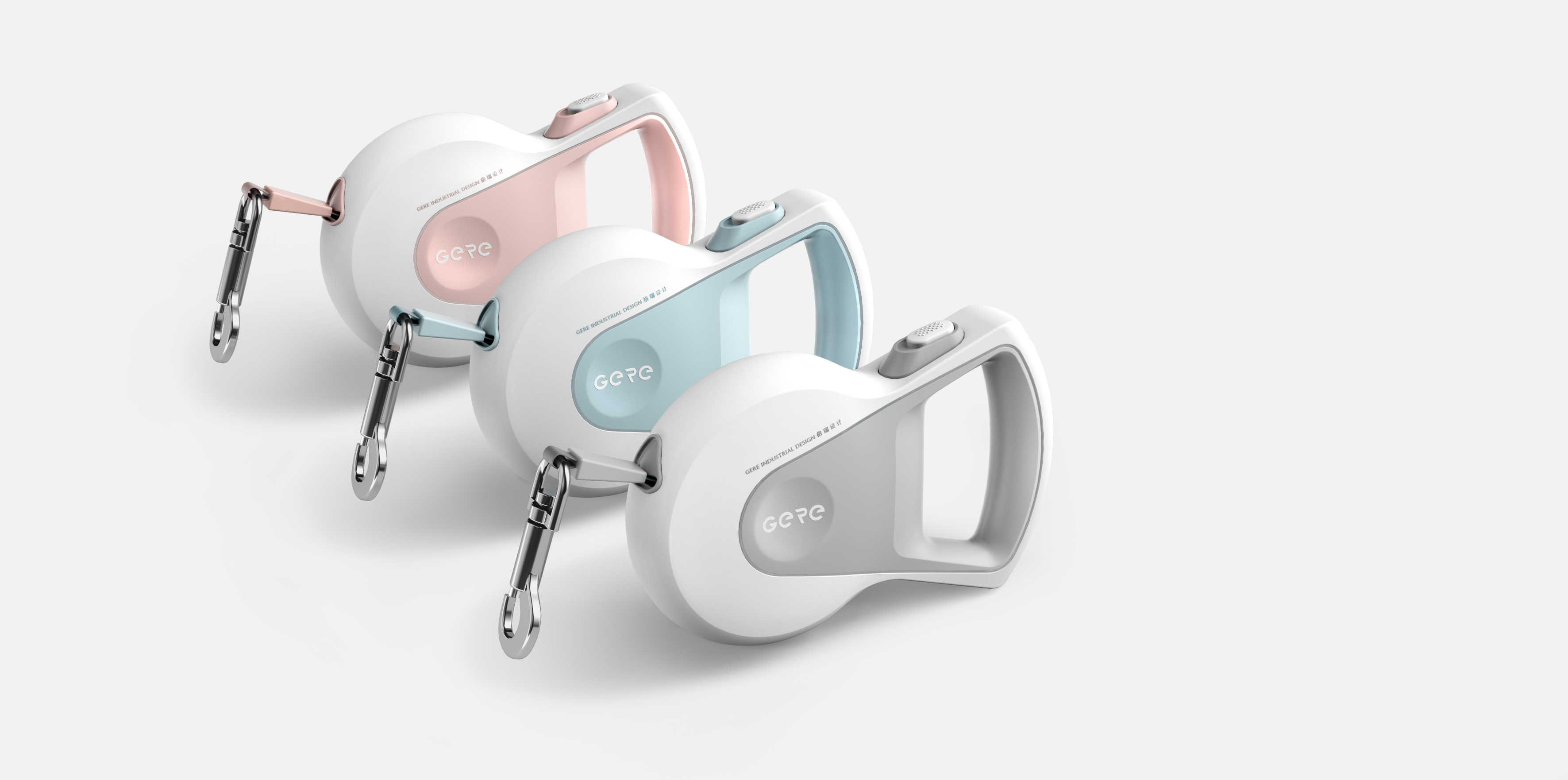 Pets，Traction rope，outdoors，Automatic tractor，Gree industrial design，Ningbo design company，