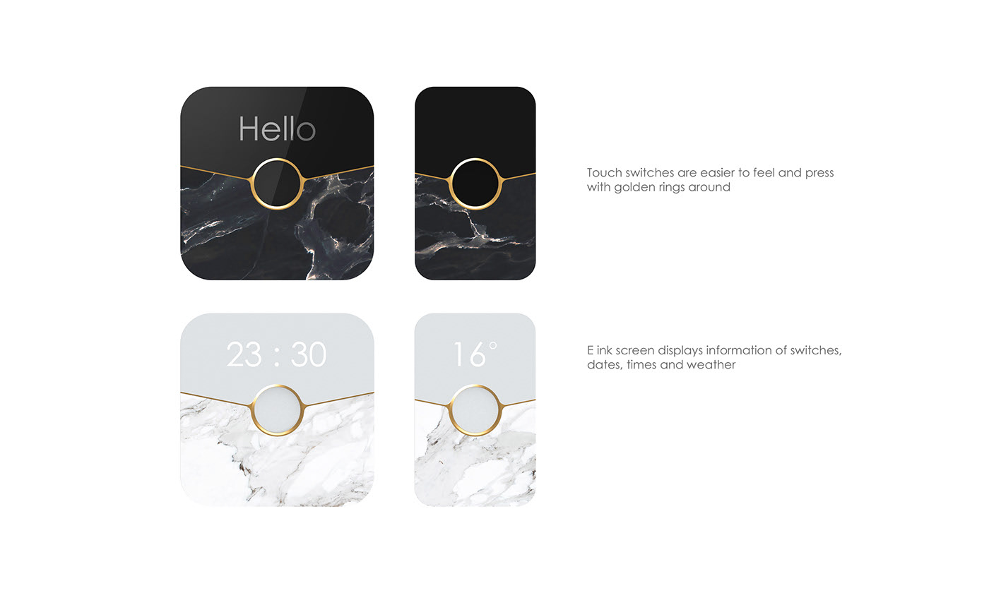 switch，intelligence，luxury，modern，