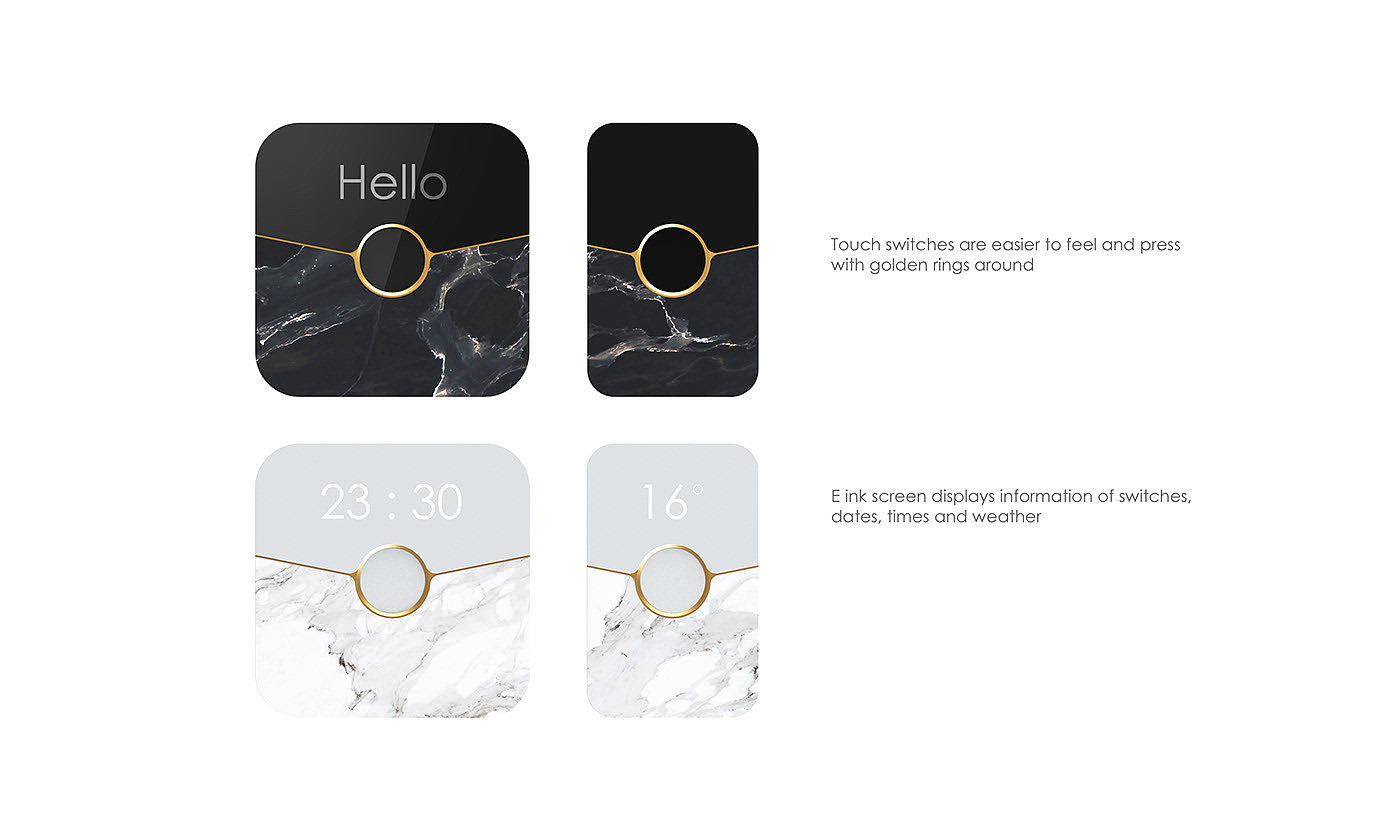 switch，intelligence，luxury，modern，