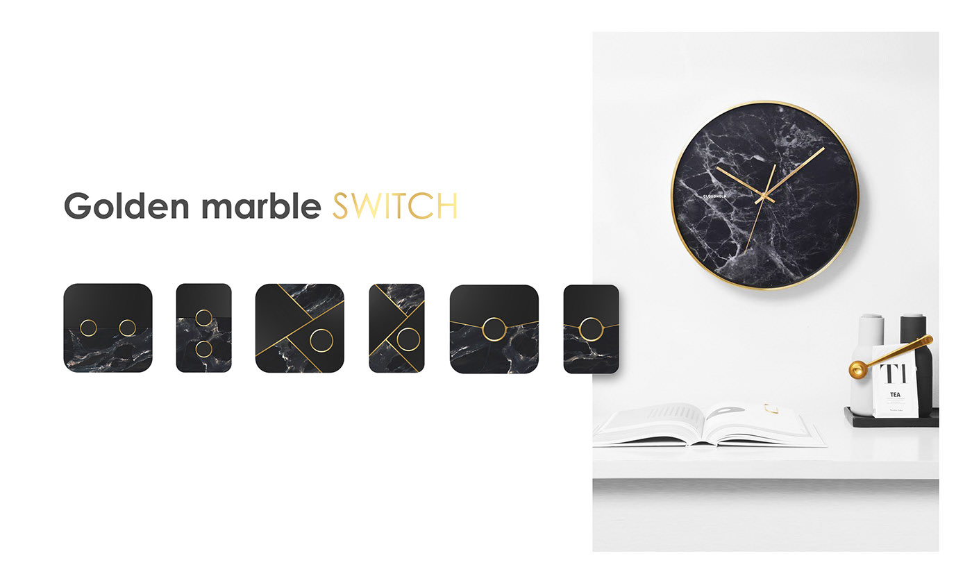 switch，intelligence，luxury，modern，