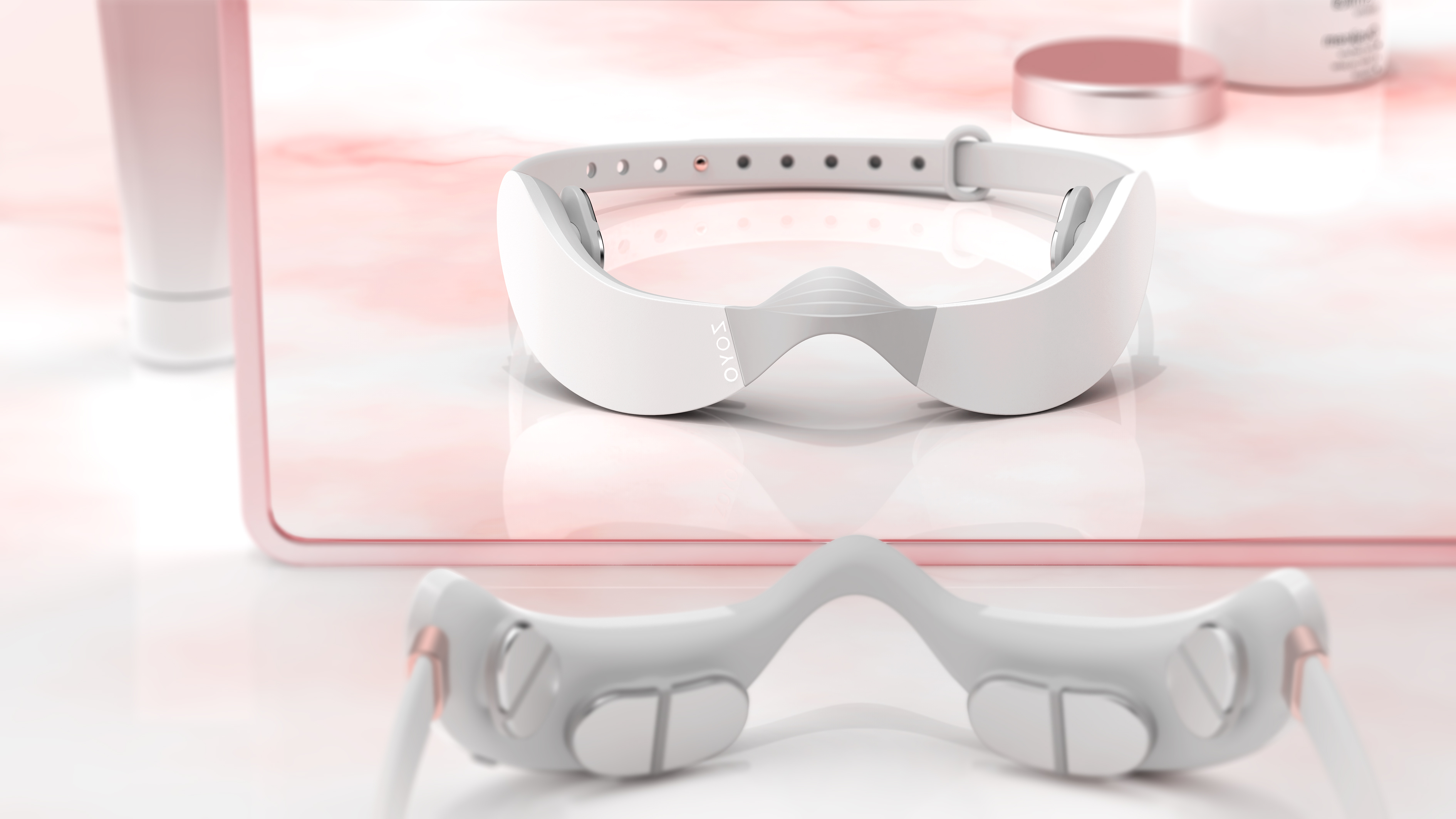 Eye massage instrument，cosmetic instrument，Facial care，Man machine design，product design，