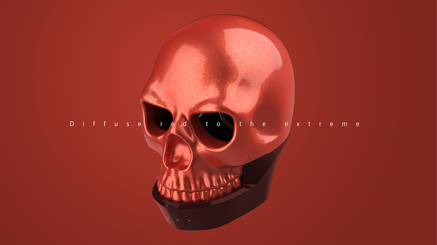 TWS, skull, earphone box, chaoku，