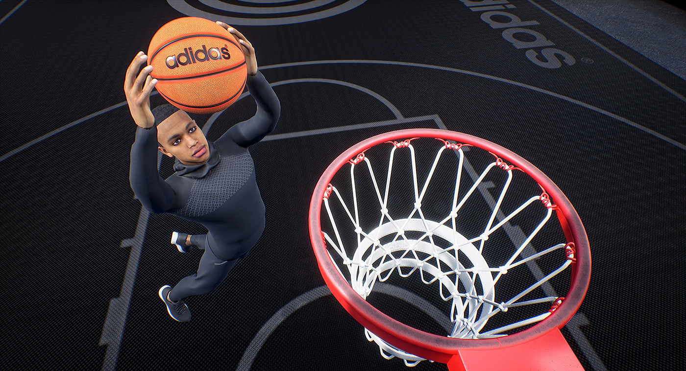 adidas，rim，network，concept，backboard，