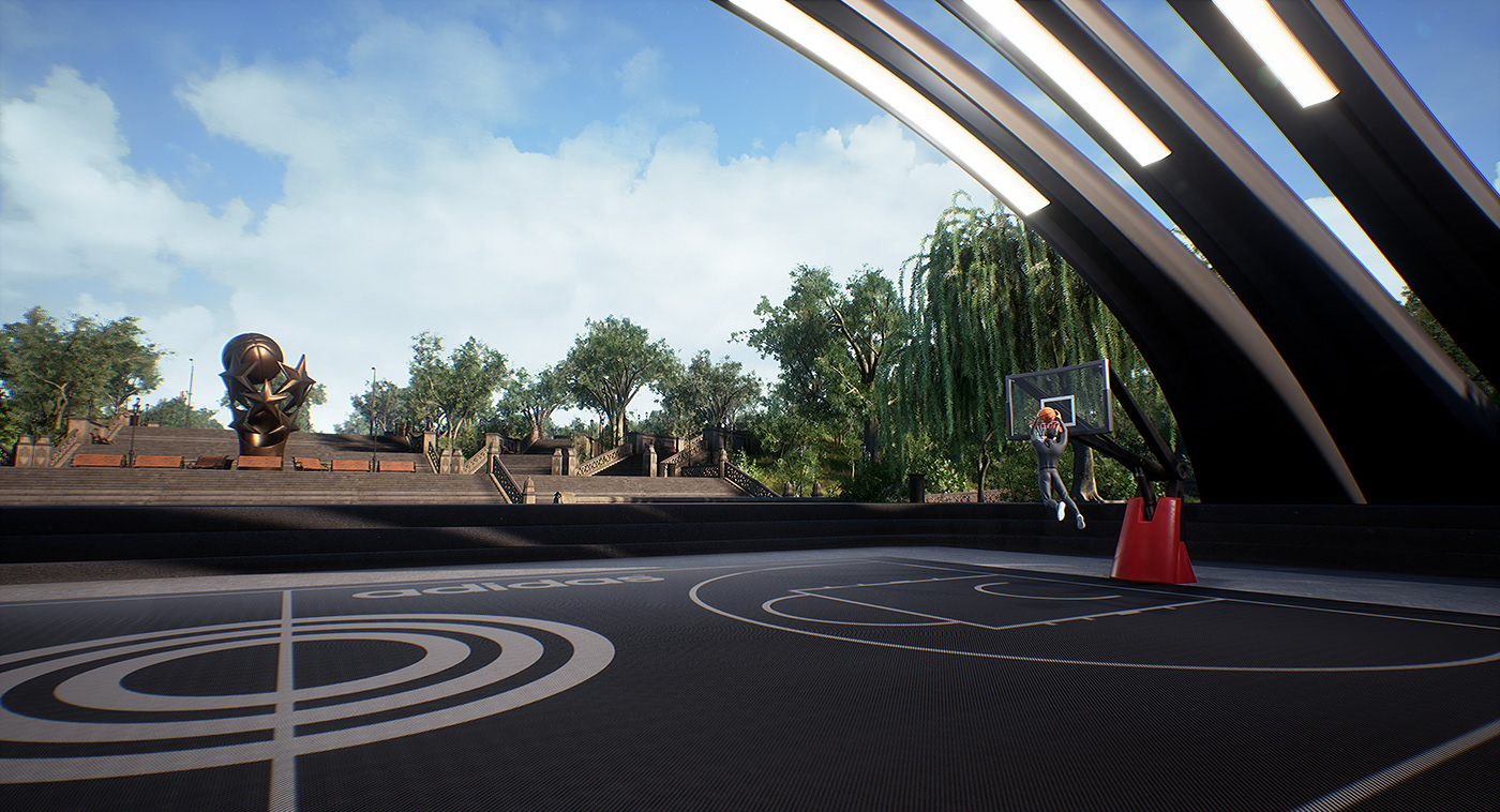 adidas，rim，network，concept，backboard，