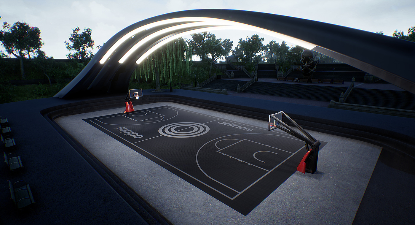 adidas，rim，network，concept，backboard，