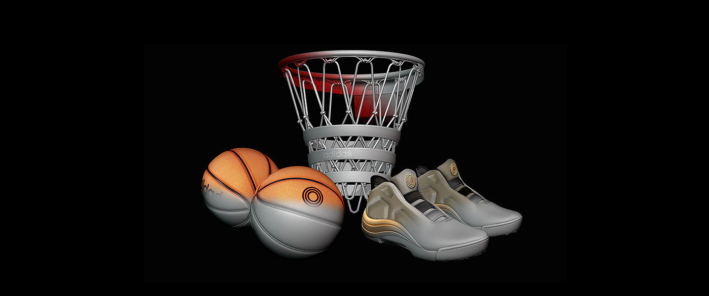 adidas，篮筐，网，概念，篮板，
