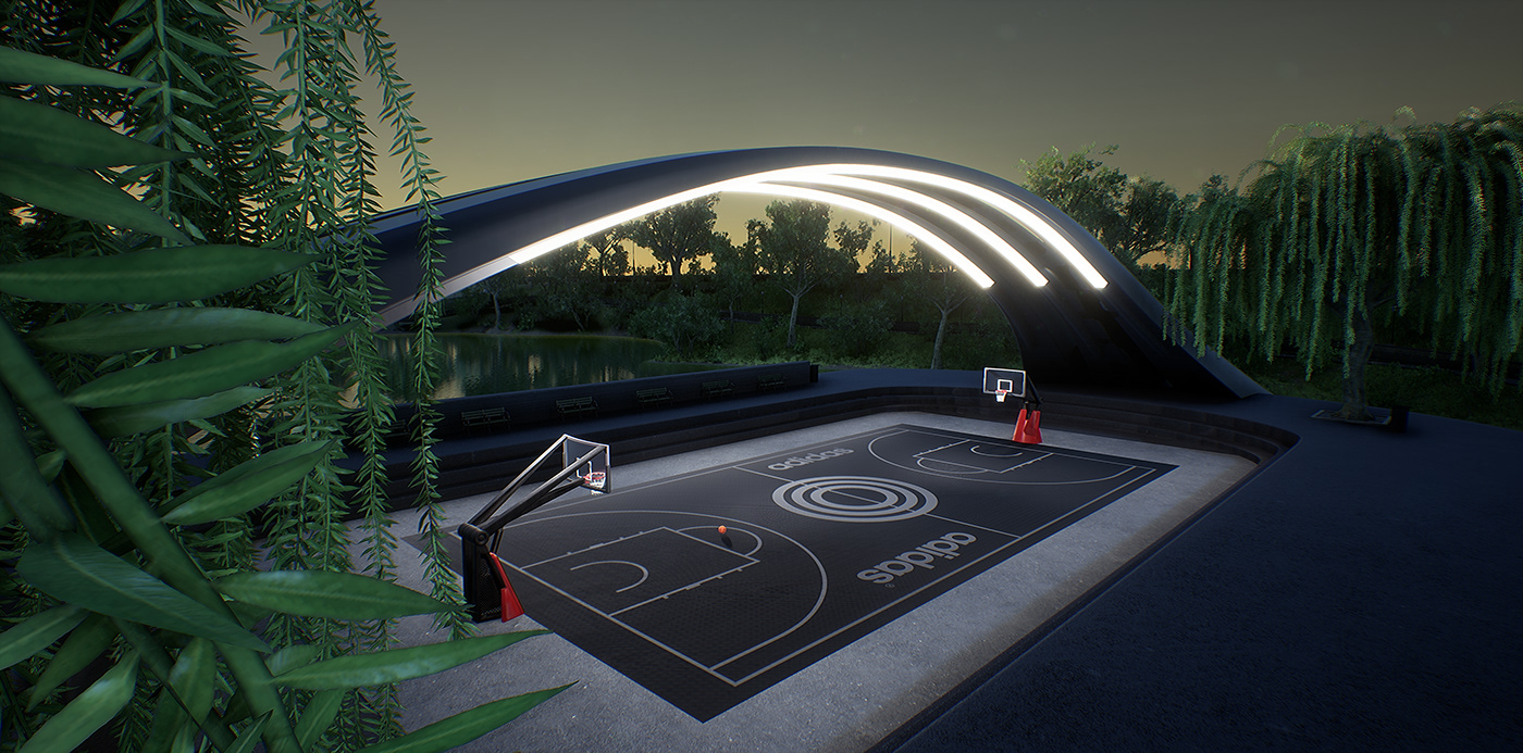 adidas，rim，network，concept，backboard，