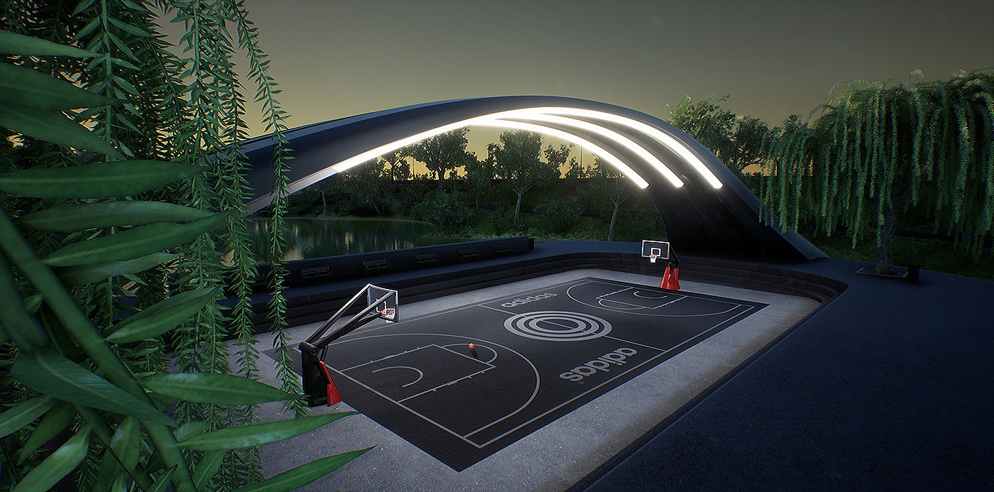 adidas，rim，network，concept，backboard，