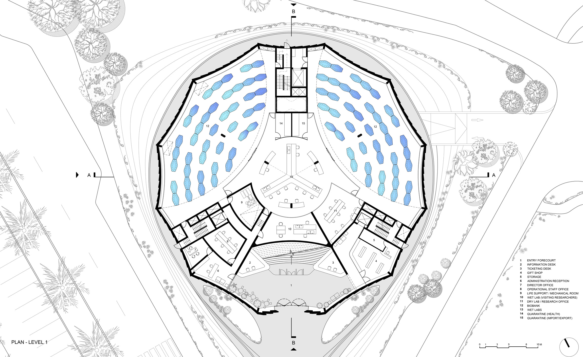 Architecture，Coral，Biobank，concrete，