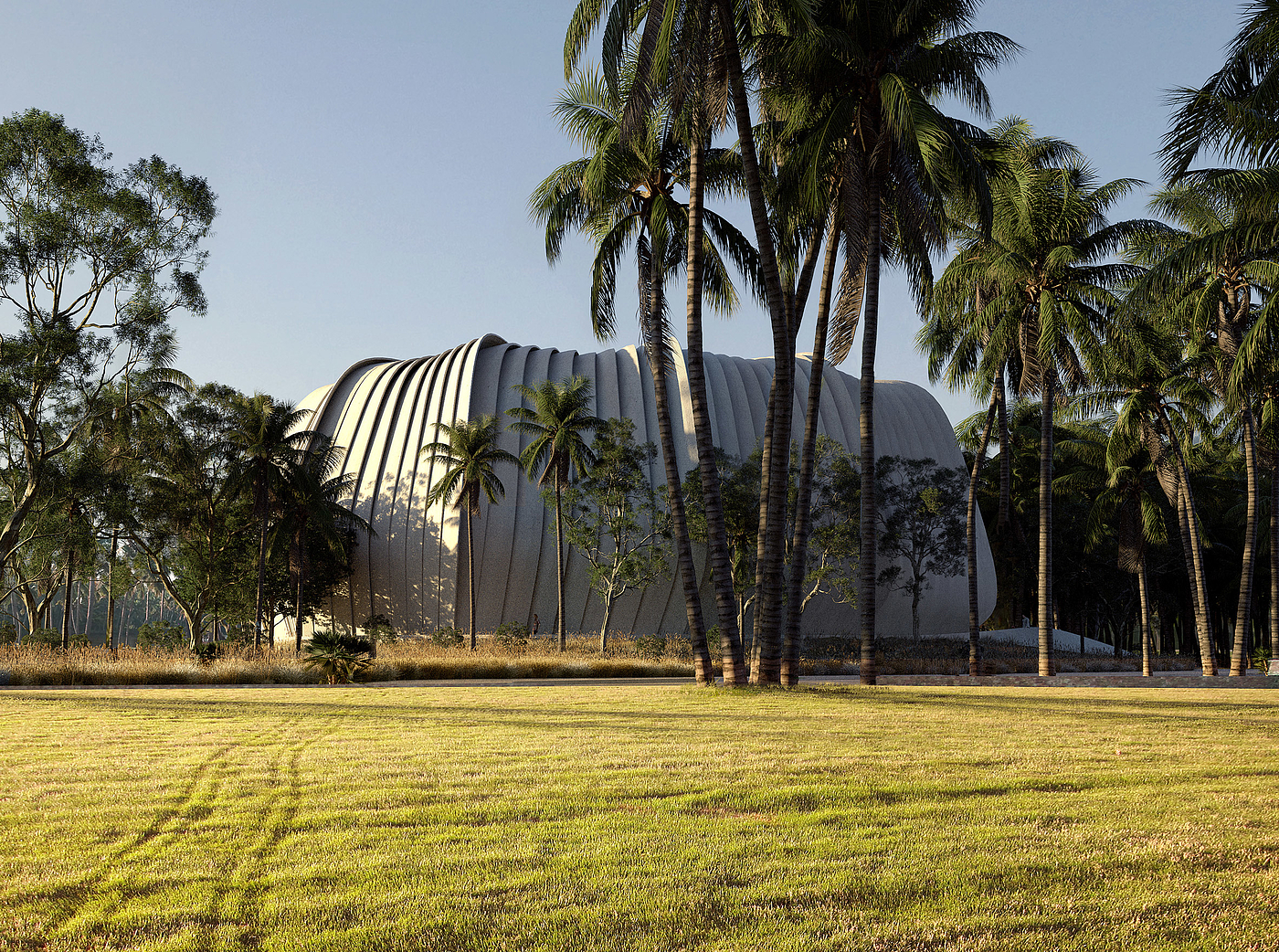 Architecture，Coral，Biobank，concrete，