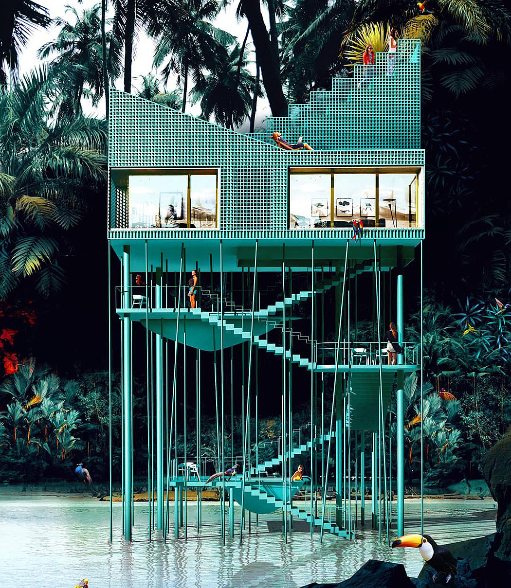 Render，Architecture，Exotic，dream，