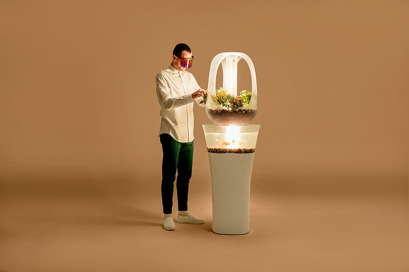 Aquaponics，EVA，Modern compound breeding furniture，product design，