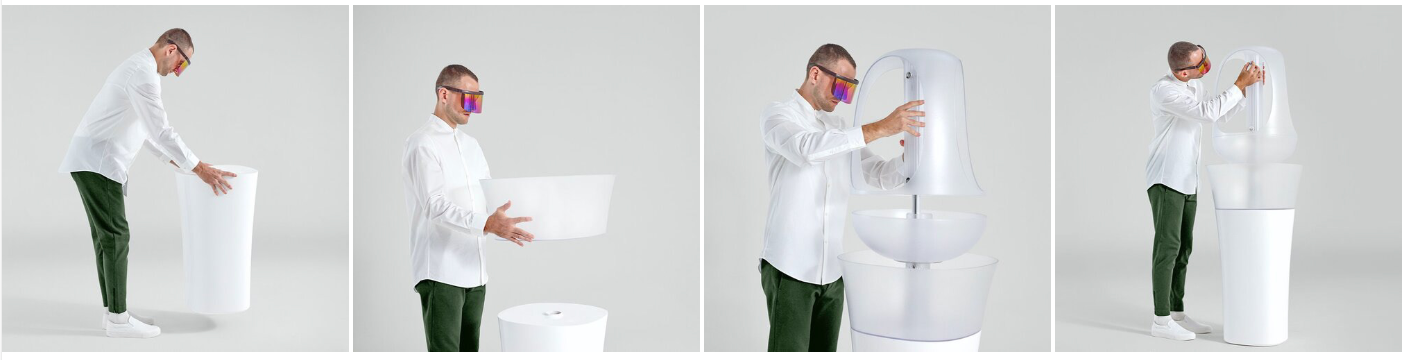 Aquaponics，EVA，Modern compound breeding furniture，product design，