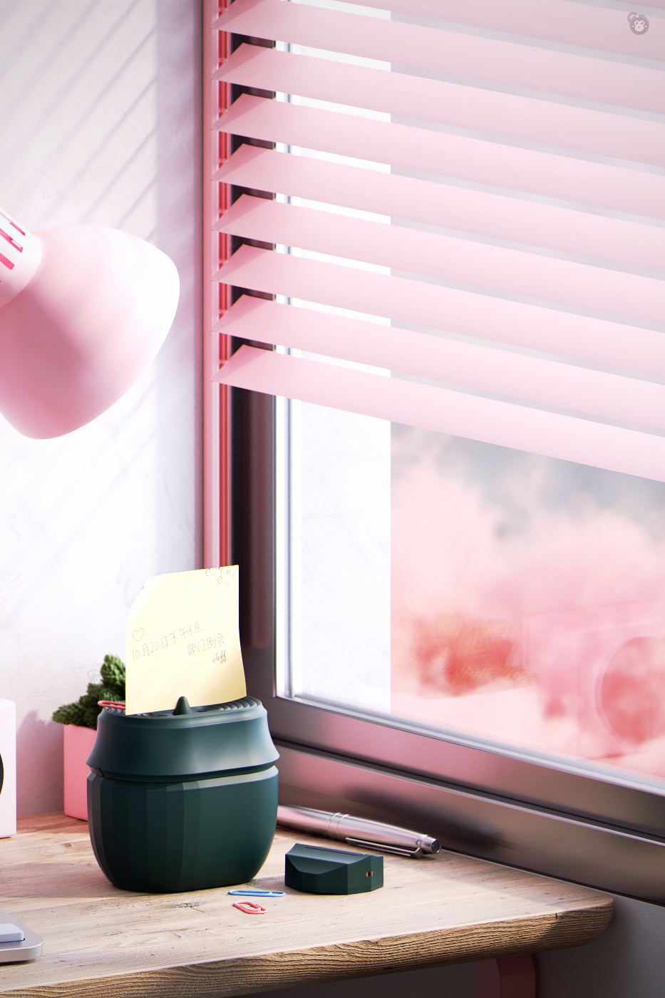 Portable massage instrument，Ins wind，Flower heart，healthy，Sense of fashion and technology，