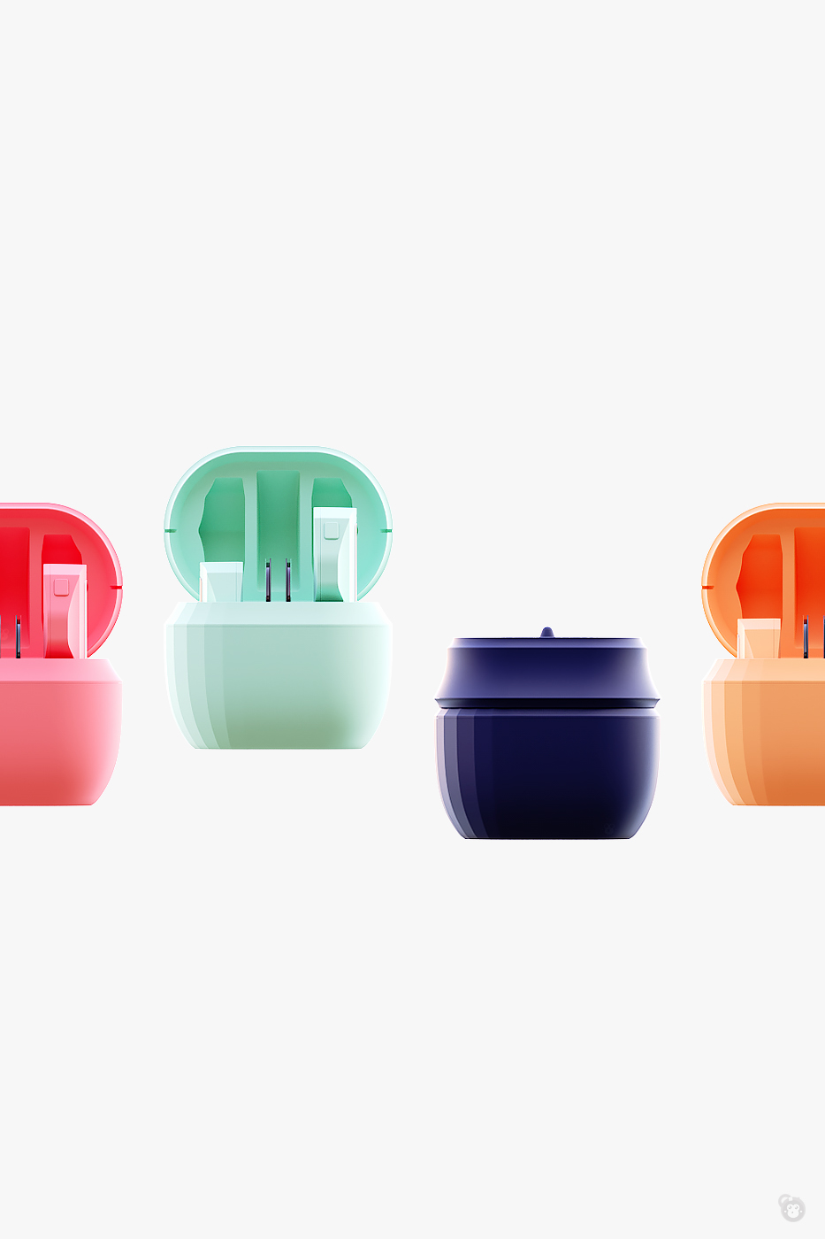 Portable massage instrument，Ins wind，Flower heart，healthy，Sense of fashion and technology，