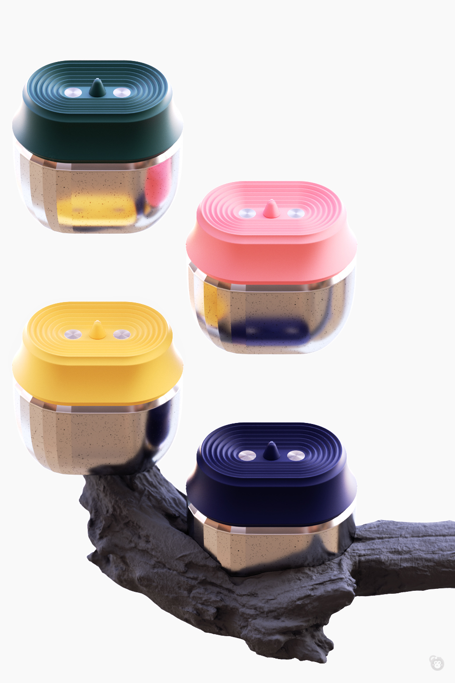 Portable massage instrument，Ins wind，Flower heart，healthy，Sense of fashion and technology，