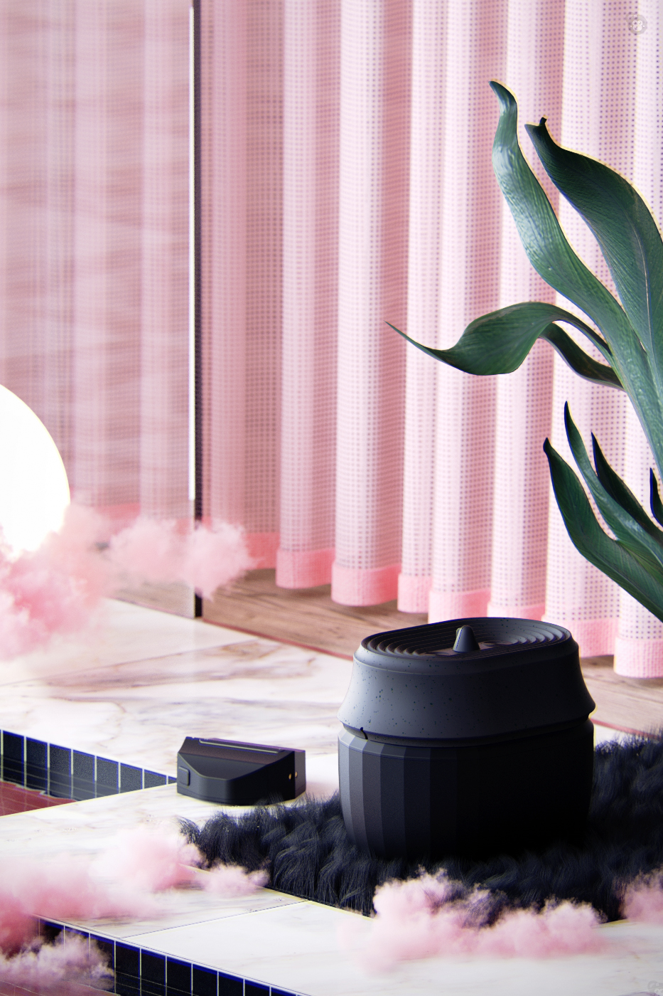 Portable massage instrument，Ins wind，Flower heart，healthy，Sense of fashion and technology，