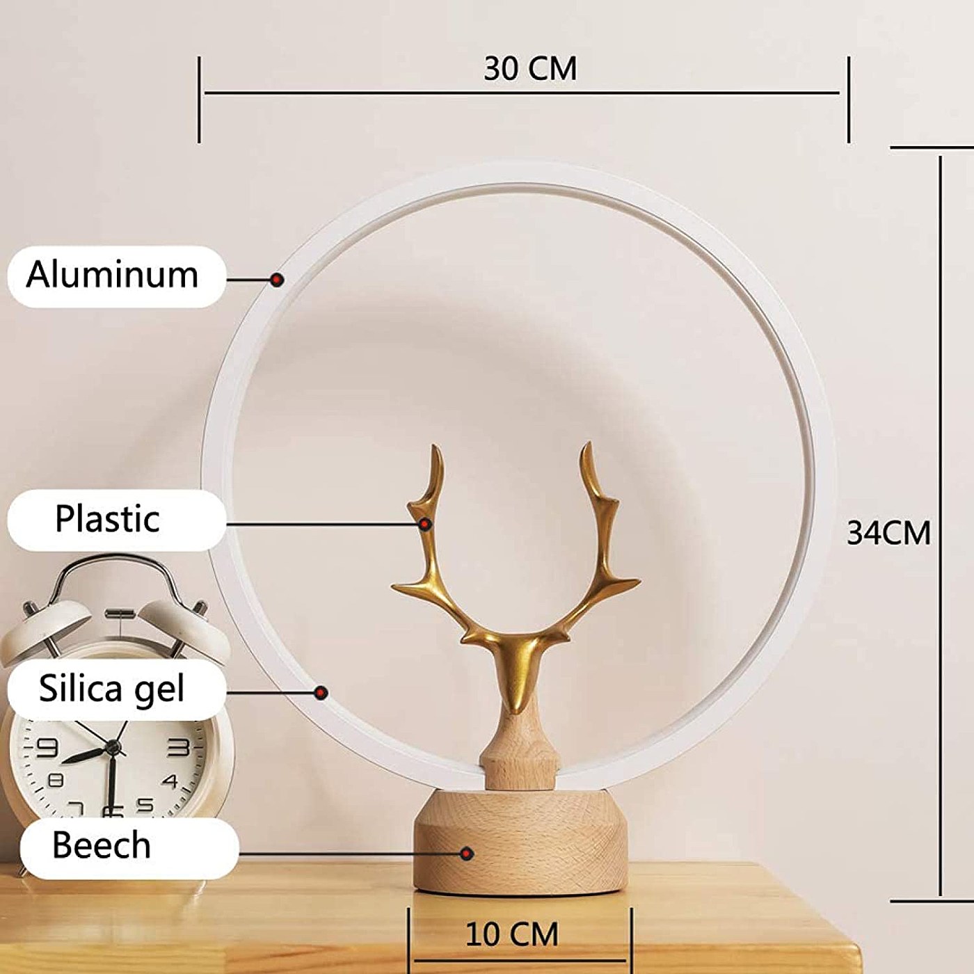 deer，Desk lamp，Atmosphere lamp，