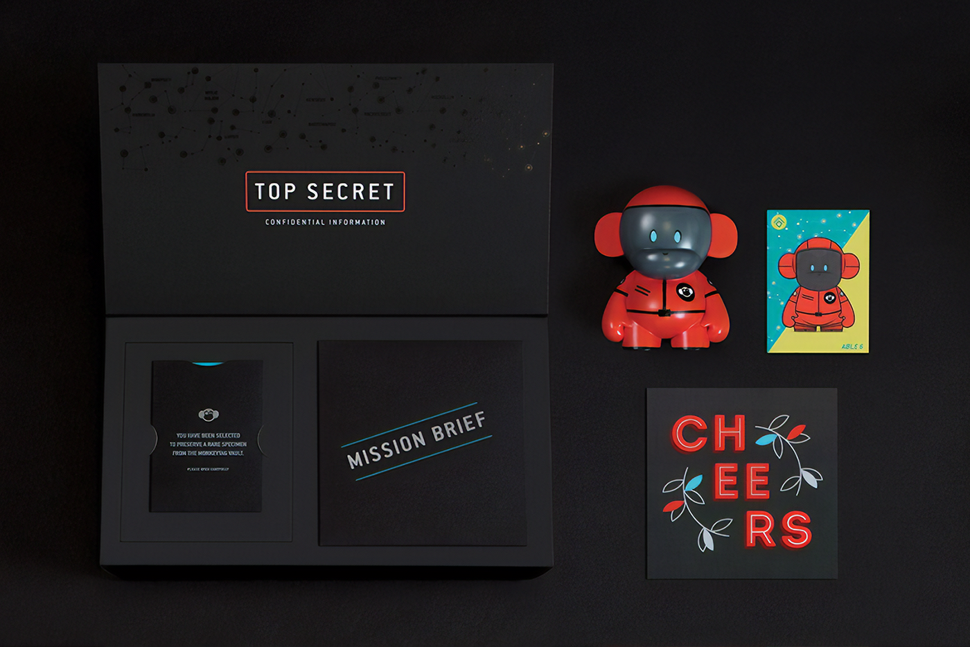 MonkeyTag，mascot，Resin toys，