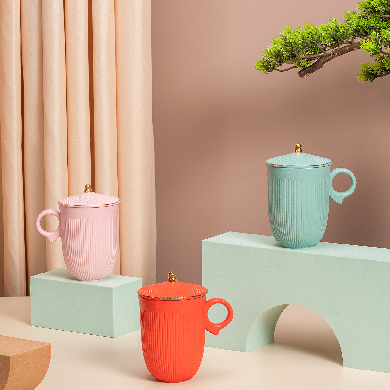 Small bubble egg，Mug，National tide，Brand design，packing design，Chinese style，