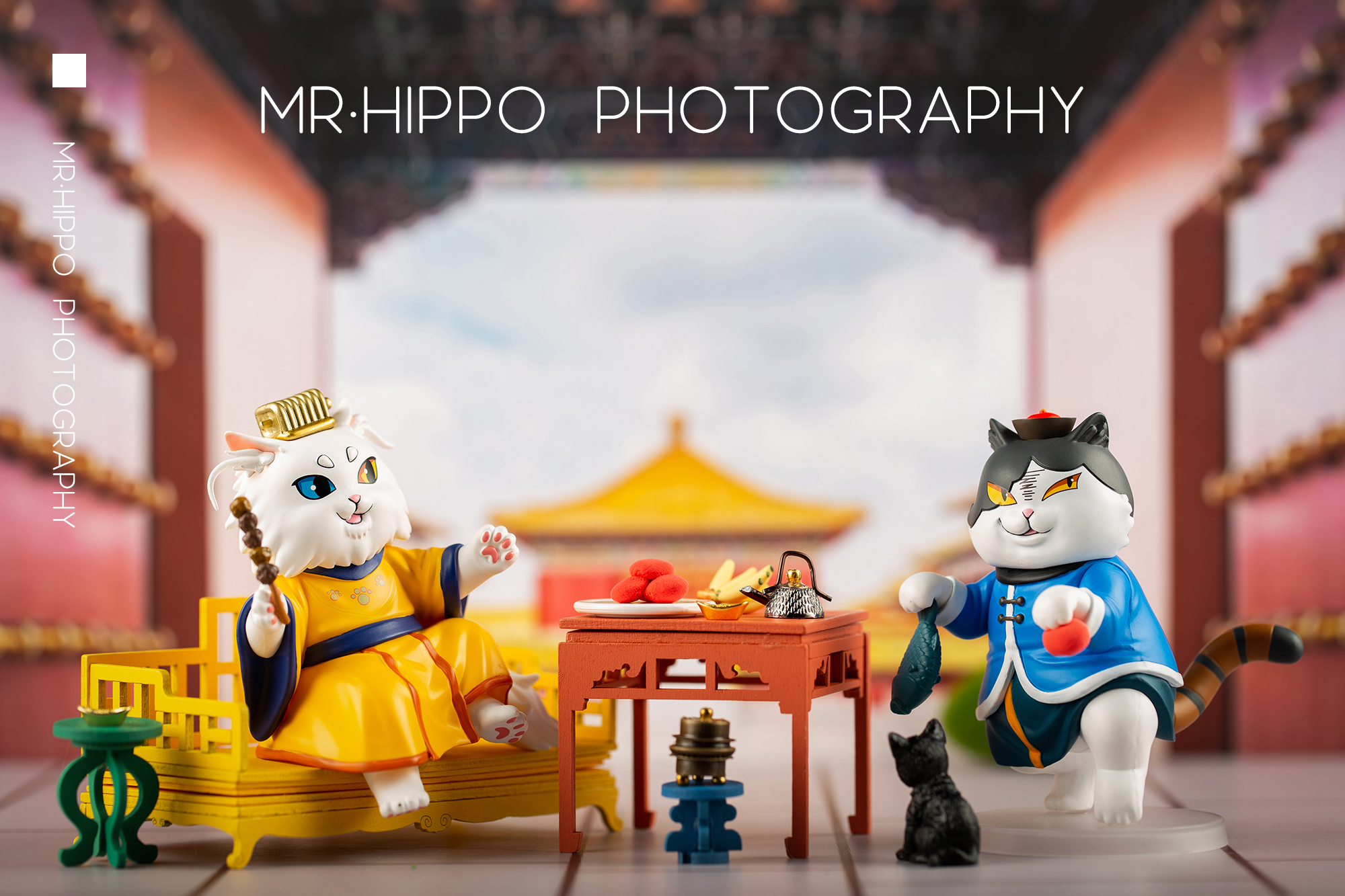 紫禁御喵坊盲盒潮玩摄影