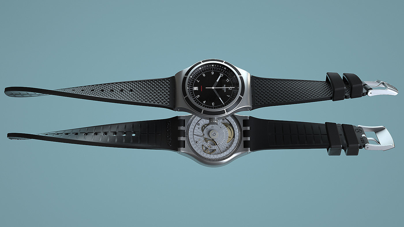 Wristwatch，3d，motion，